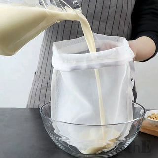 Soy Milk Wine Filter Bag Nut Milk Bag Tea Coffee Oil Yogurt Filter Net