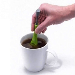 Tea Infuser Built in plunger Healthy Intense Flavor Reusable Tea bag