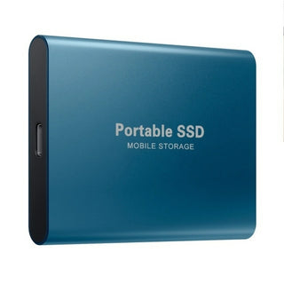 Buy blue USB 3.1 8TB SSD External Moblie Hard Drive Portable High Speed Hard