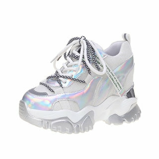 Buy silver Chunky Sneakers