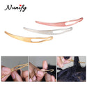 Nunify 2Pcs Dreadlocks Starting Needle Weaving Hook Needles Wig's for Hair Dreadlock Braiding Hair Extensions Accessories