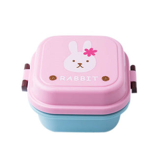 Buy 540ml-pink Cartoon Healthy Plastic Lunch Box Microwave Oven Lunch Bento Boxes Food Container Dinnerware Kid Childen Lunchbox