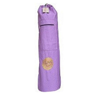 Buy light-lavender Yoga Bag - OMSutra OM Natraj Mat Bag - Duffel
