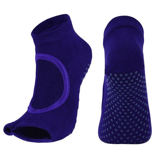 Anti Slip Yoga Socks Two Toe