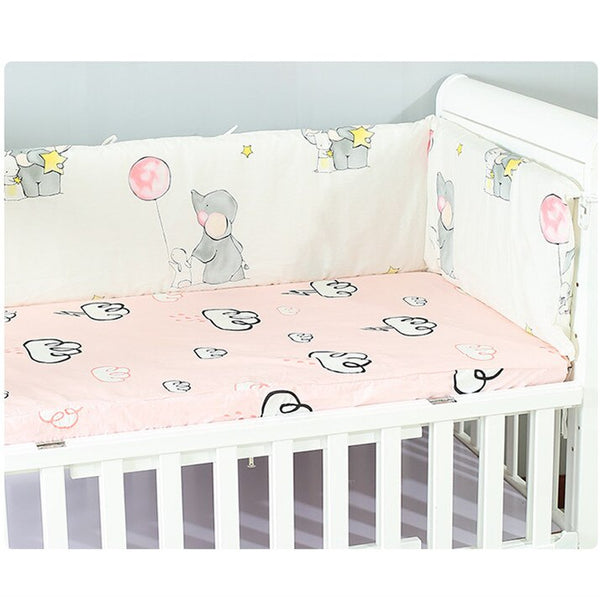 Cotton Baby Crib Bumper