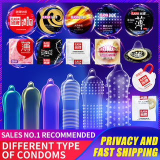 Elasun Condoms Plus Size Penis Different Varieties Large Spikes Fire Ice Condom Full Oil Smooth Lubricated Condom - Webster.direct