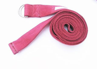 Buy burgundy OMSutra Yoga Strap - D Ring 10&#39;