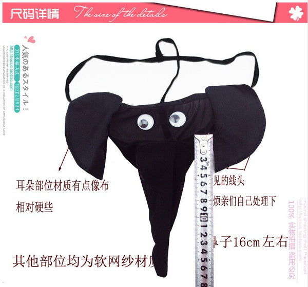 Sexy Man Elephant Gstrings Panty Bandoge Cosplay Lover Adult Game for Man Sex Toys Sex Product Role Play Special Gifts