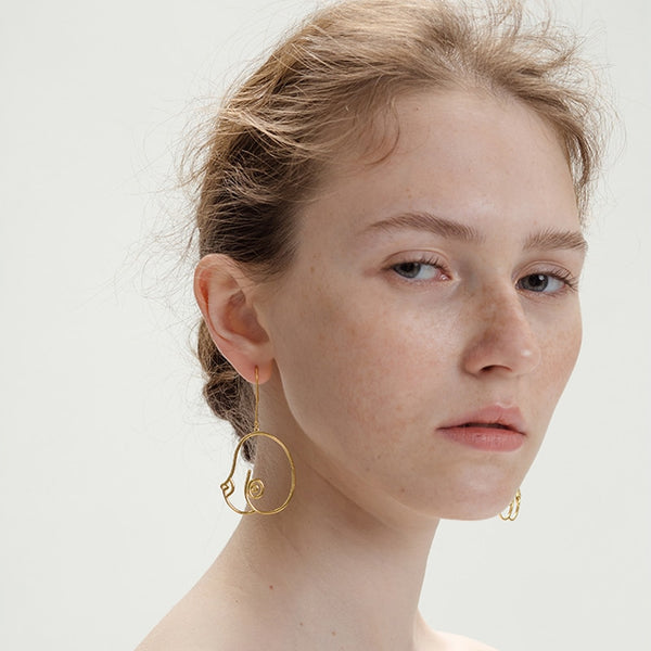 Artsy Abstract Earrings for Women