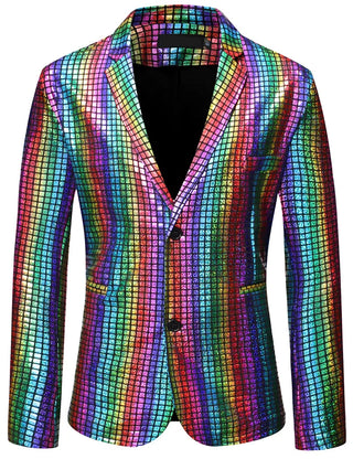 Buy rainbow-jacket-only Shiny Suits