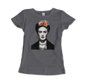 Frida Kahlo With Flowers Poster Artwork T-Shirt