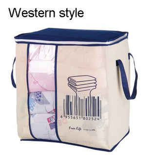 Buy western-style Non-Woven Portable Clothes Storage Bag