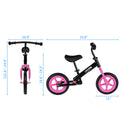 Kids Balance Bike No Pedals Height Adjustable Bicycle