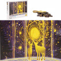 1000 Pieces Deer in the Forest Puzzles for Adults