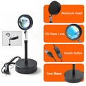 Sunset Lamp RGB 16 Color APP Remote Control Atmosphere Projection Lamp