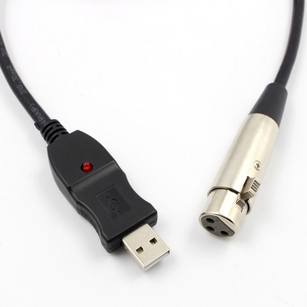 3m USB Microphone Computer USB to XLR Microphone Cable
