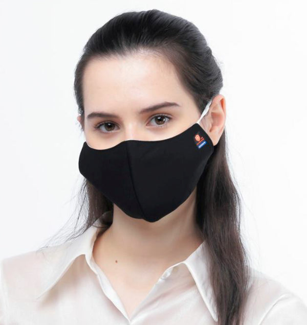 Antibacterial 3 Layer Cloth Mask Sealed In Sterilized Bag