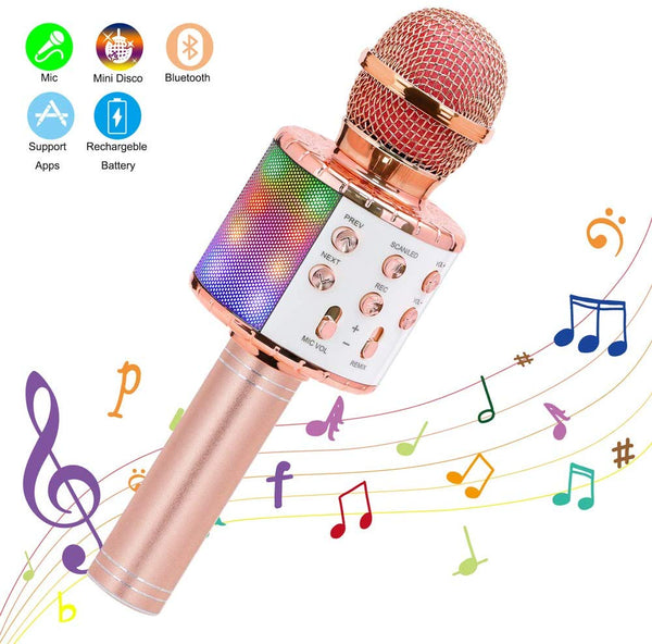 Wireless Karaoke Microphone Bluetooth Speaker