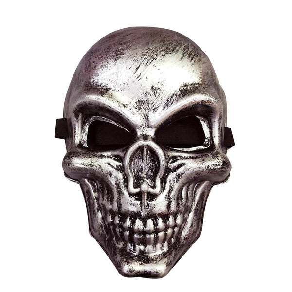 Halloween Scary Mask Festival Skull Masks Silver