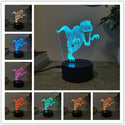 Dinosaur 3D Night Light for Kids Illusion Lamp
