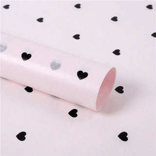 Buy black-love-pink 50*70 Cm Gift Wrapping Paper
