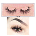 Mink Eyelashes Hand Made Crisscross False Eyelashes Cruelty Free Dramatic 3D Mink Lashes Long Lasting Faux Cils for Makeup Tools - Webster.direct