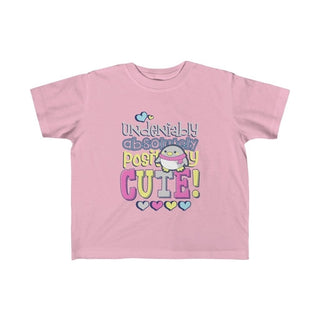 Buy pink Undeniably Absolutely Positivly Cute Girls Tee