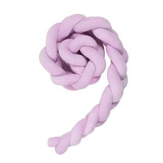 Buy 1m-purple Handmade Nordic Knot Baby Bed Bumper