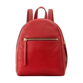 Buy red Kiwi Small Leather Backpack