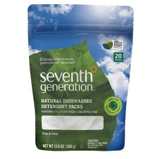 Seventh Generation Natural Dishwasher Detergent Pacs, Free & Clear