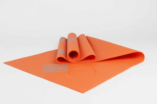 Buy 1766orange Printed PVC Premium Yoga Mat
