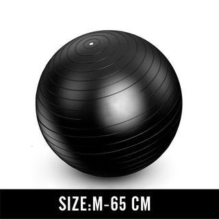 Buy black-65cm 55-75cm Thickening Pilates Yoga Balls