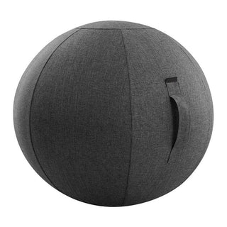 Buy 65cm-linen-gray Anti-burst Yoga Ball with Leather Cover Thickened Stability Balance Ball 65CM 75CM