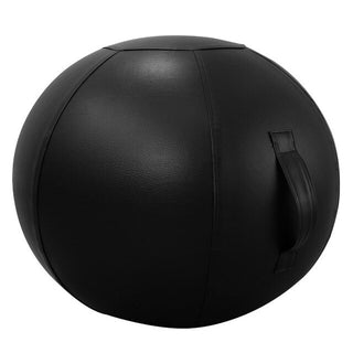 Buy 65cm-black Anti-burst Yoga Ball with Leather Cover Thickened Stability Balance Ball 65CM 75CM