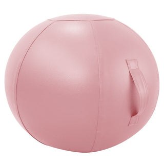 Buy 65cm-pink Anti-burst Yoga Ball with Leather Cover Thickened Stability Balance Ball 65CM 75CM