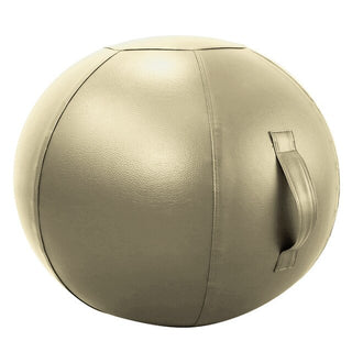 Buy 75cm-gold Anti-burst Yoga Ball with Leather Cover Thickened Stability Balance Ball 65CM 75CM