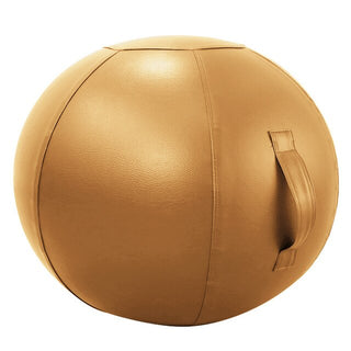 Buy 75cm-yellow Anti-burst Yoga Ball with Leather Cover Thickened Stability Balance Ball 65CM 75CM