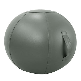 Buy 75cm-gray Anti-burst Yoga Ball with Leather Cover Thickened Stability Balance Ball 65CM 75CM