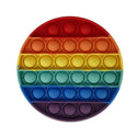 Colorful Rainbow Bubble Press Fidget Stress Relief Toy